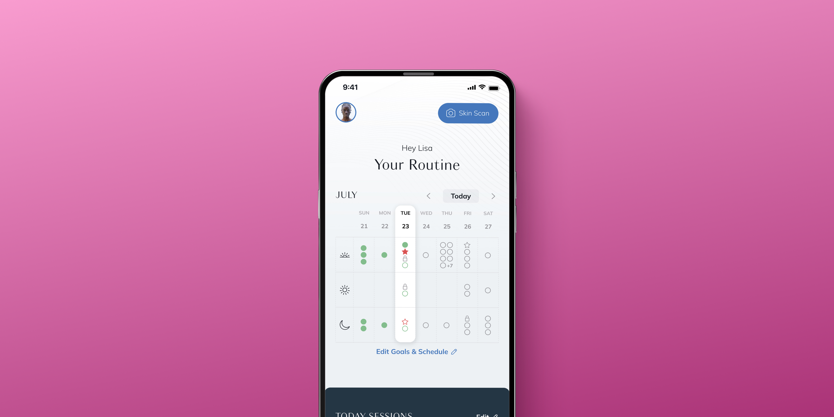 Skin Scan & Personal Routine Guide