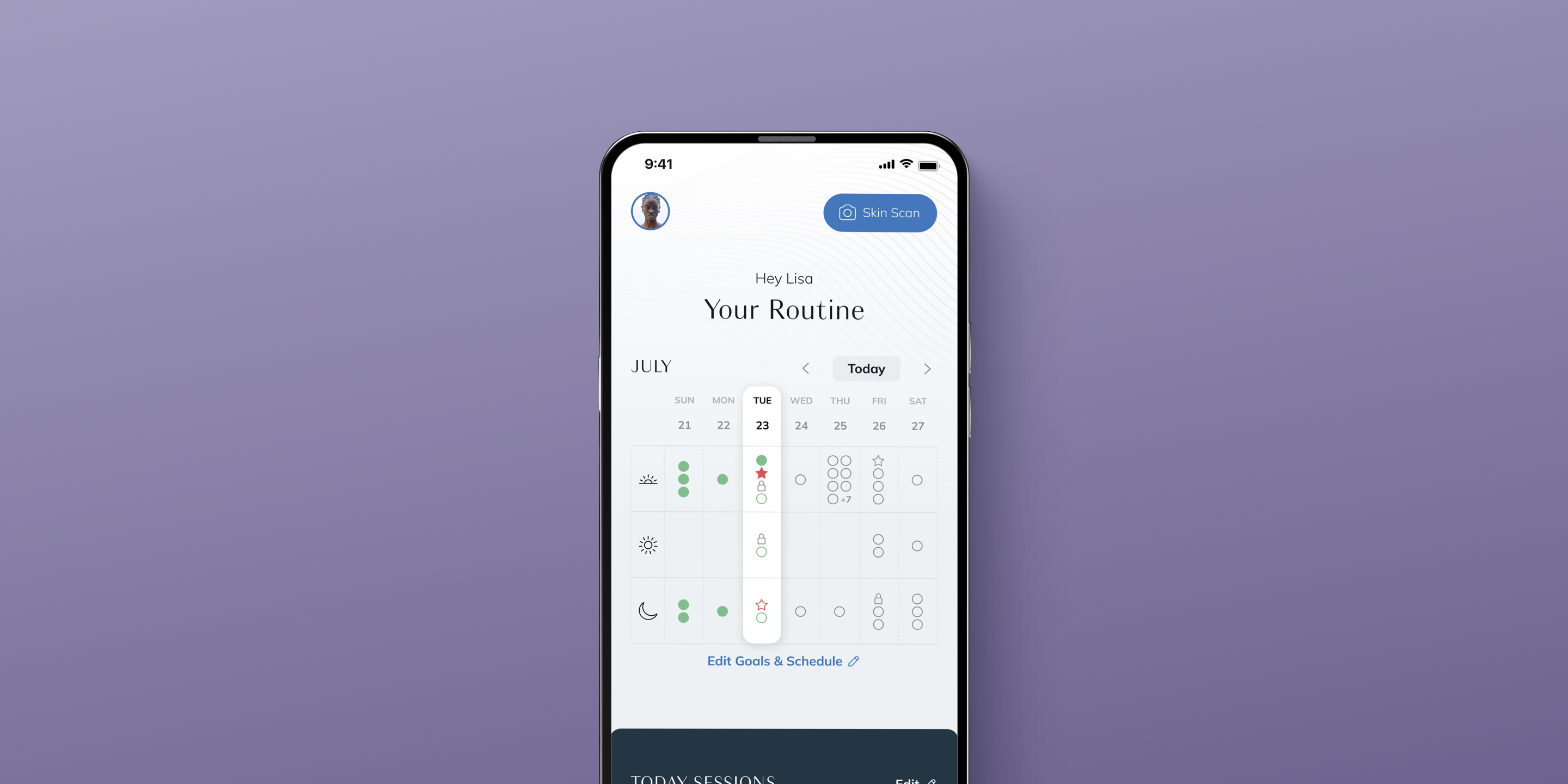 Skin Scan & Personal Routine Guide