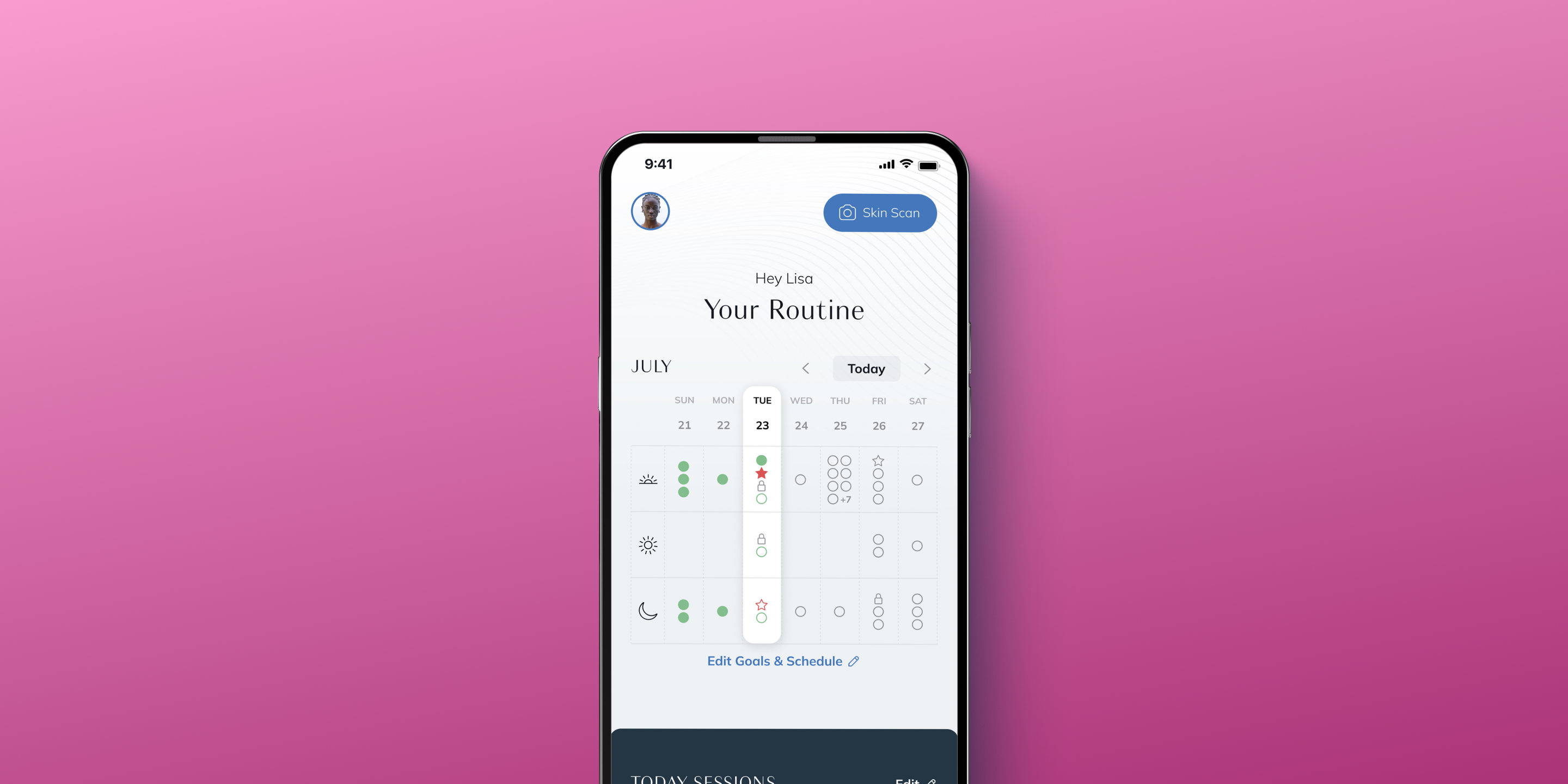 Skin Scan & Personal Routine Guide
