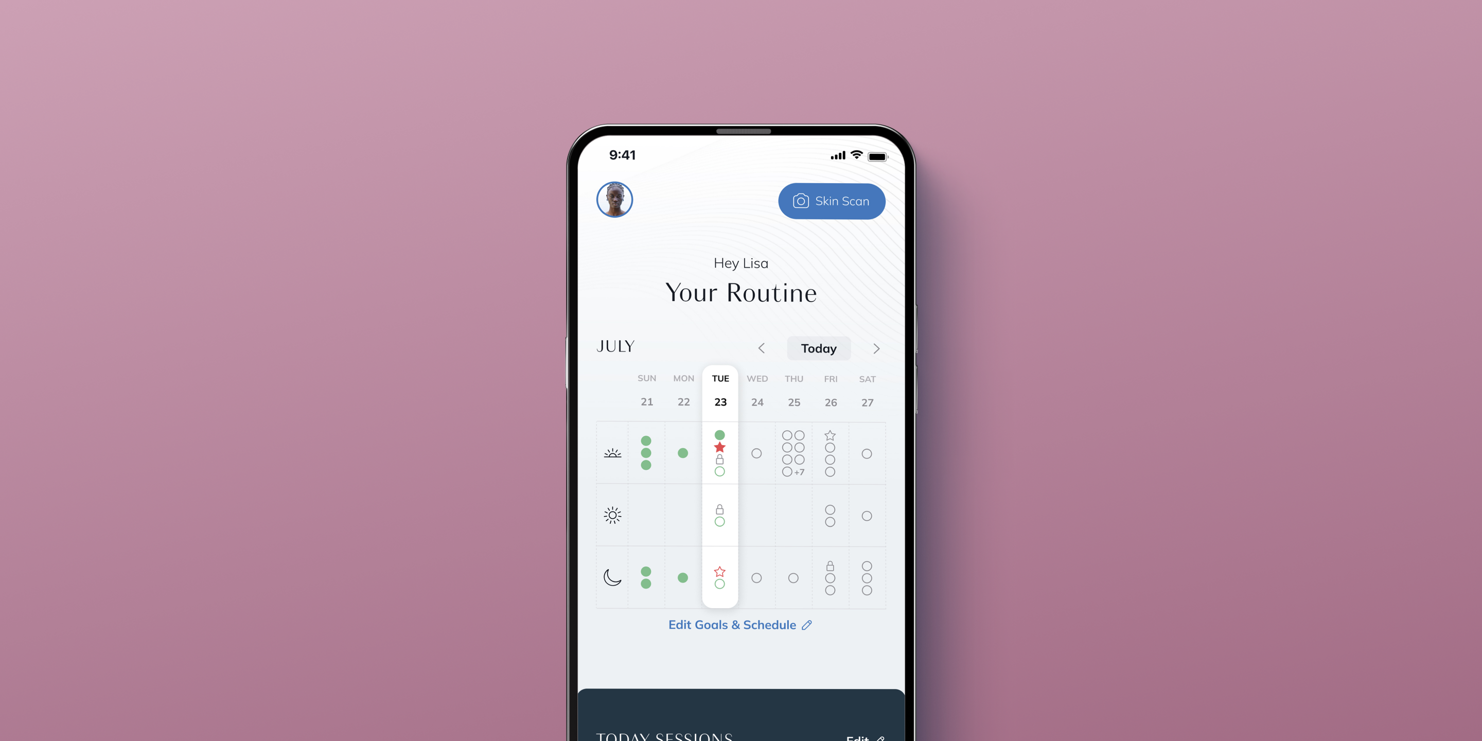 Skin Scan & Personal Routine Guide