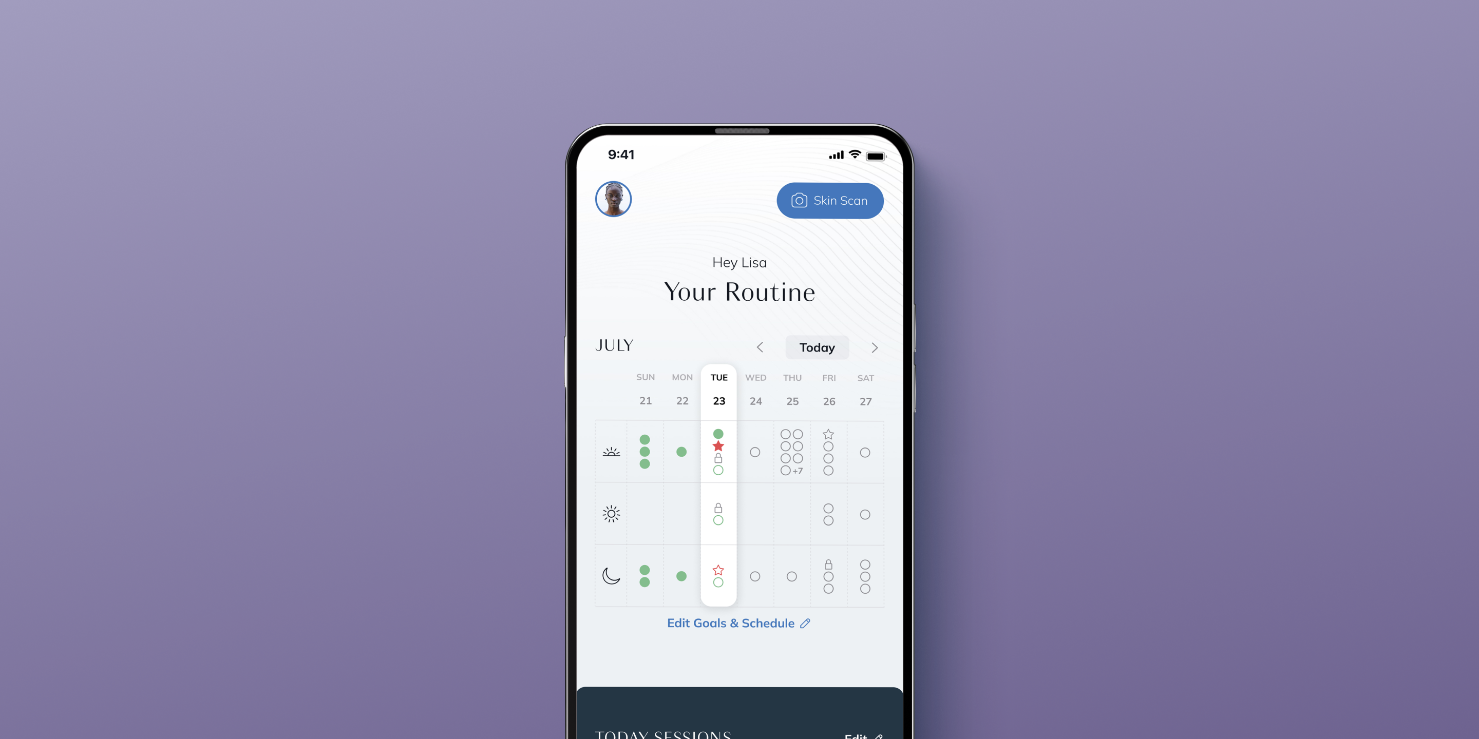 Skin Scan & Personal Routine Guide