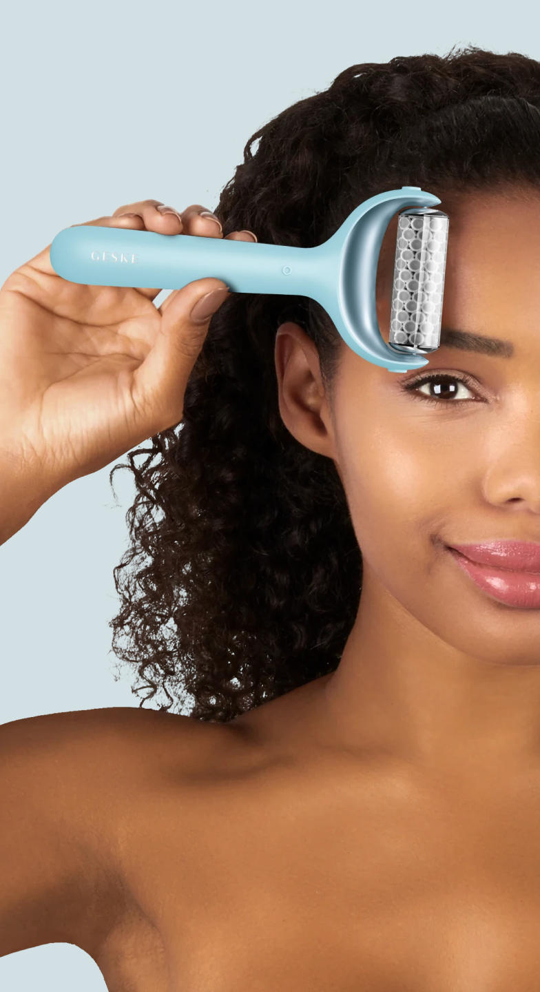 face BODY roller 未使用 geske_microneedle_roller_8in1_