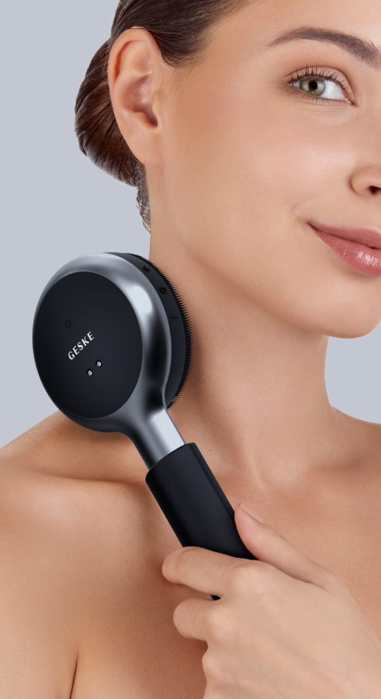 GESKE Sonic Full-Body Brush ゲスケーフルボディブラシ Sonic Full-Body Brush & Intensive Exfoliator | 8 in 1