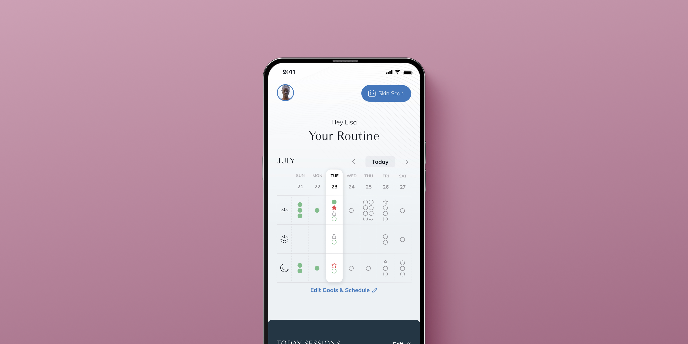 Skin Scan & Personal Routine Guide