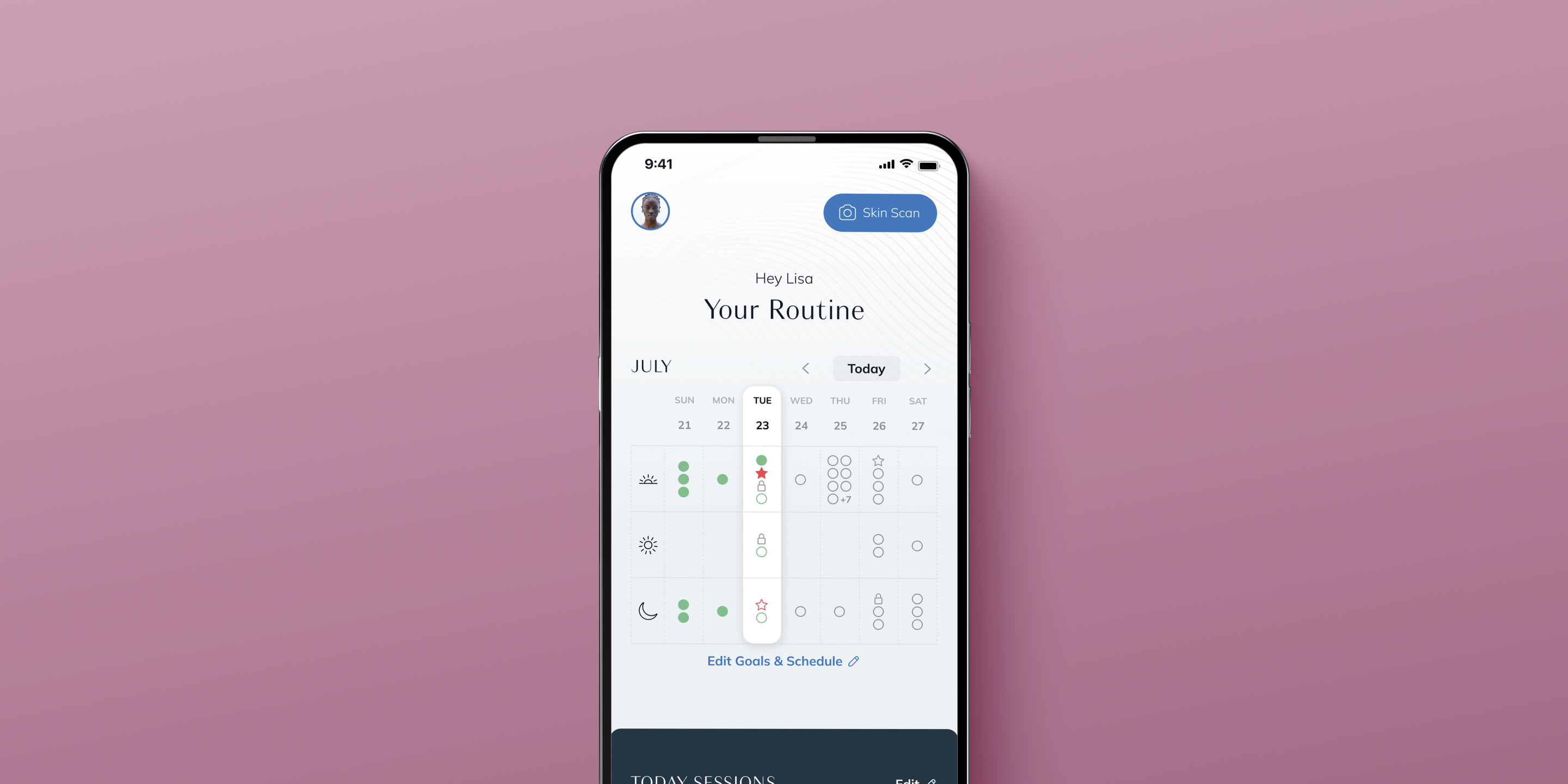 Skin Scan & Personal Routine Guide
