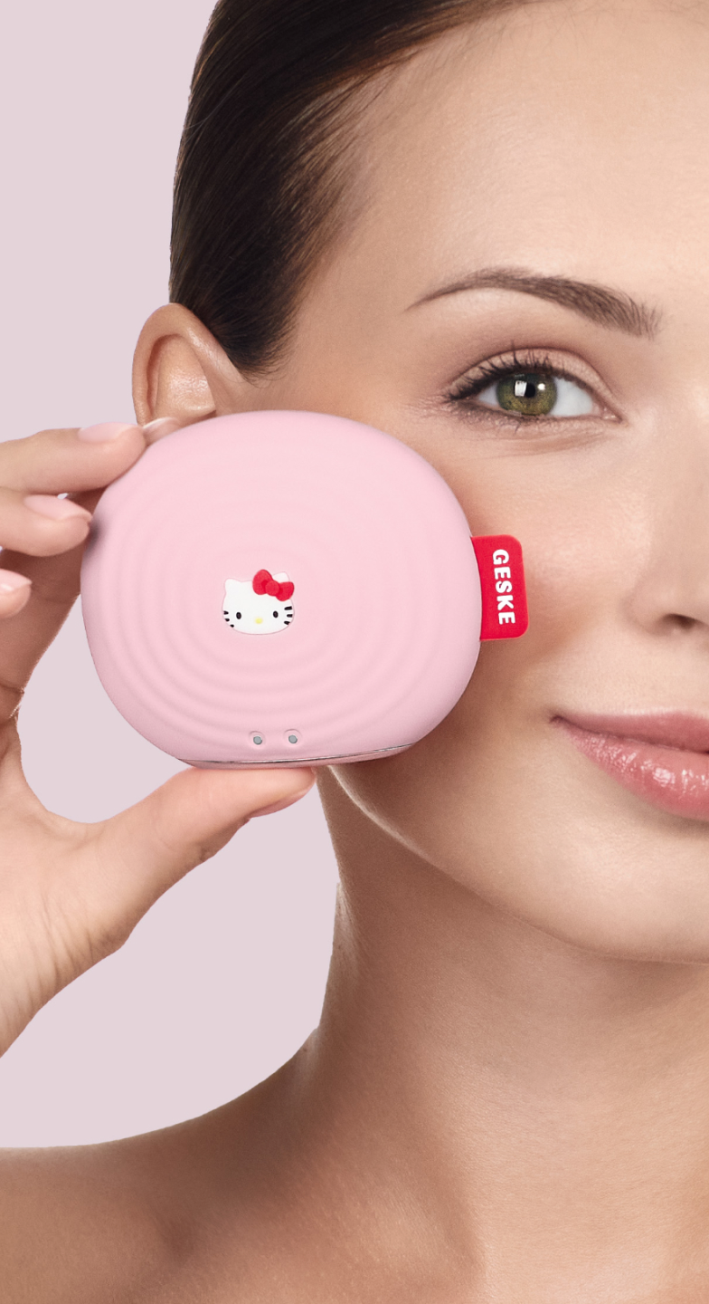 GESKE ハローキティSONIC FACIALサンリオ Sonic Facial Brush | 4 in 1