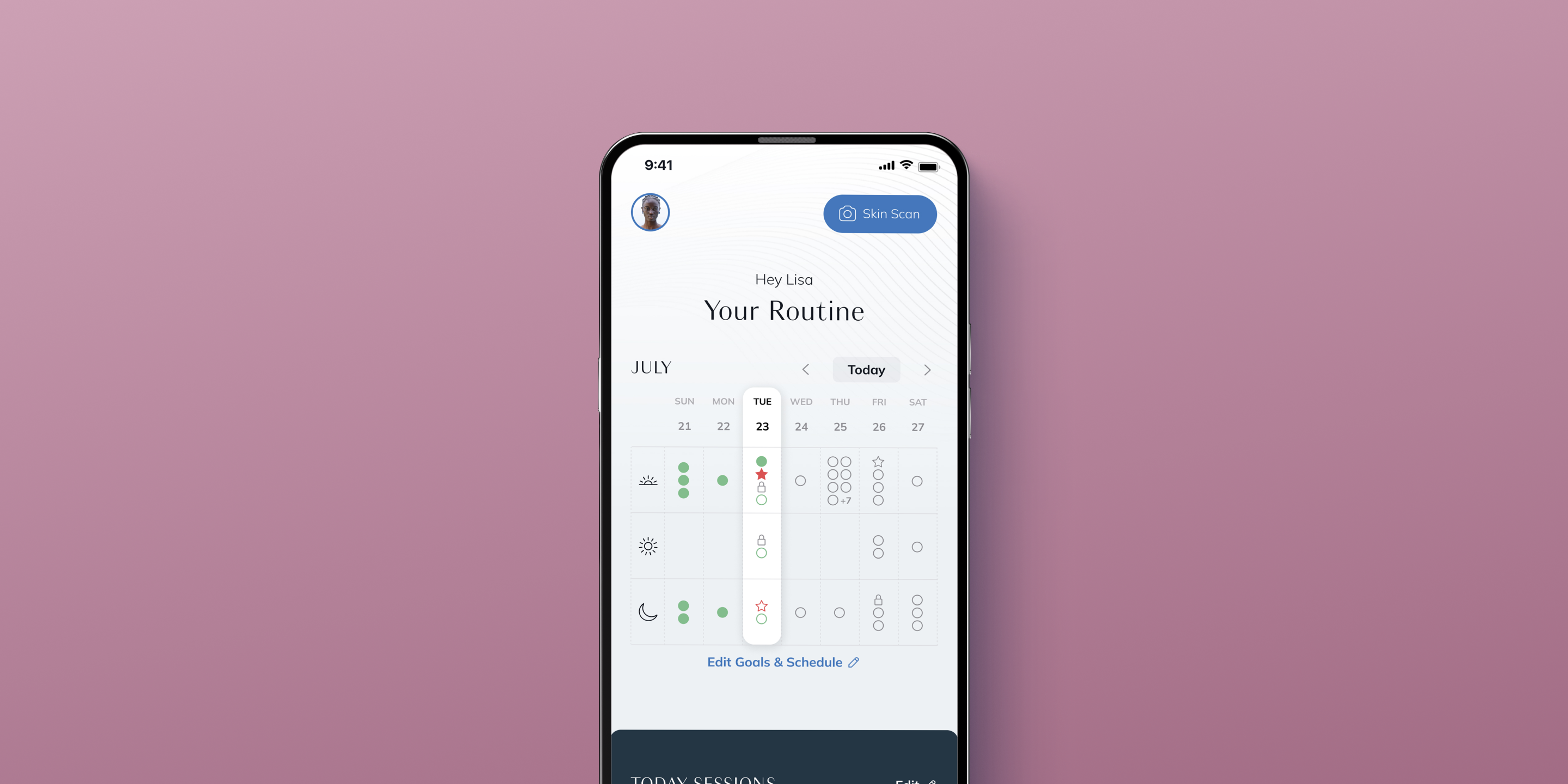 Skin Scan & Personal Routine Guide